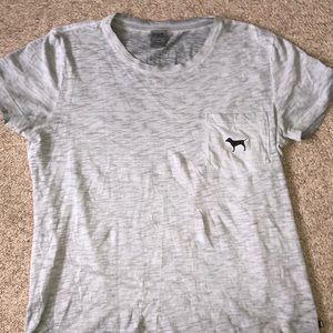 VS Pink Dog Logo Tee